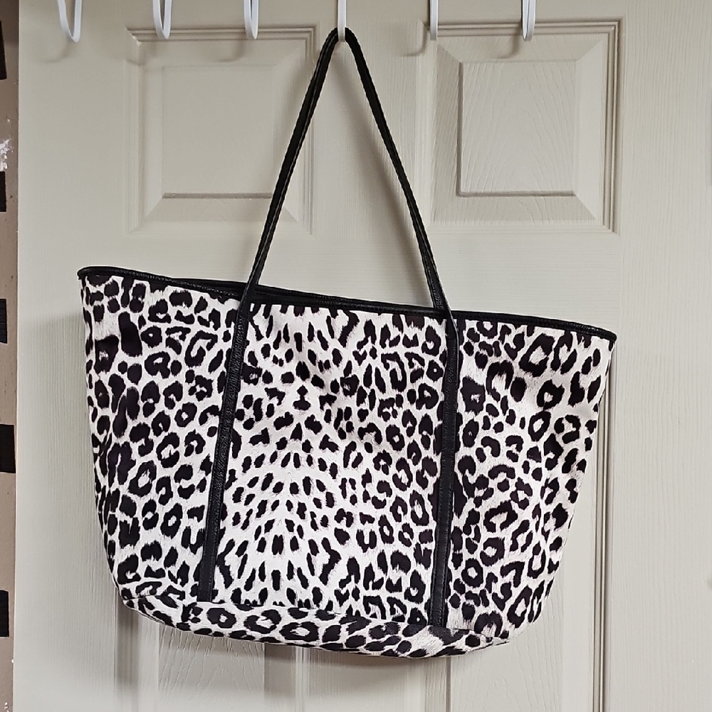 Leopard Print Tote Bag